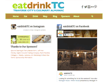 Tablet Screenshot of eatdrinktc.com